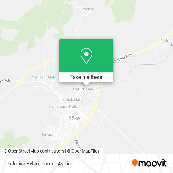 Palmiye Evleri map