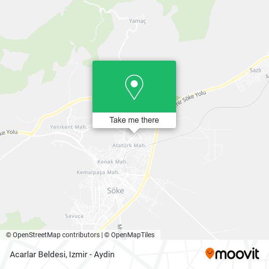Acarlar Beldesi map