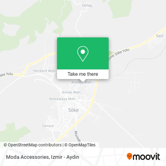 Moda Accessories map
