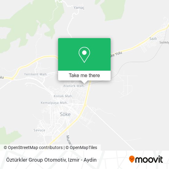 Öztürkler Group Otomotiv map