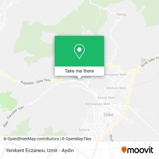 Yenıkent Eczanesı map