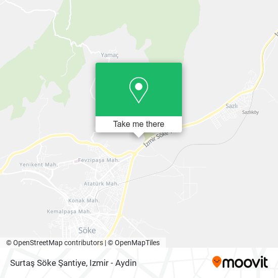 Surtaş Söke Şantiye map