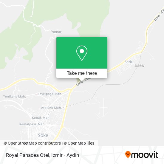 Royal Panacea Otel map