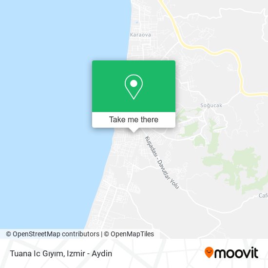 Tuana Ic Gıyım map