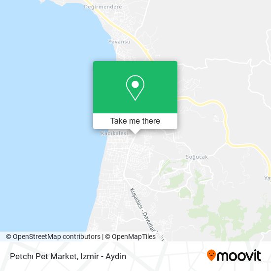 Petchı Pet Market map