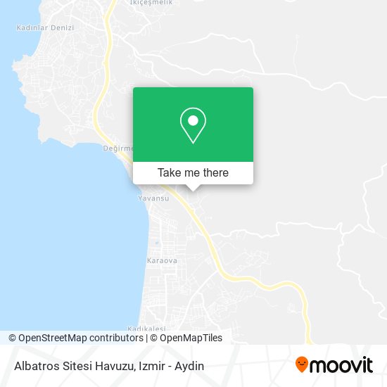 Albatros Sitesi Havuzu map