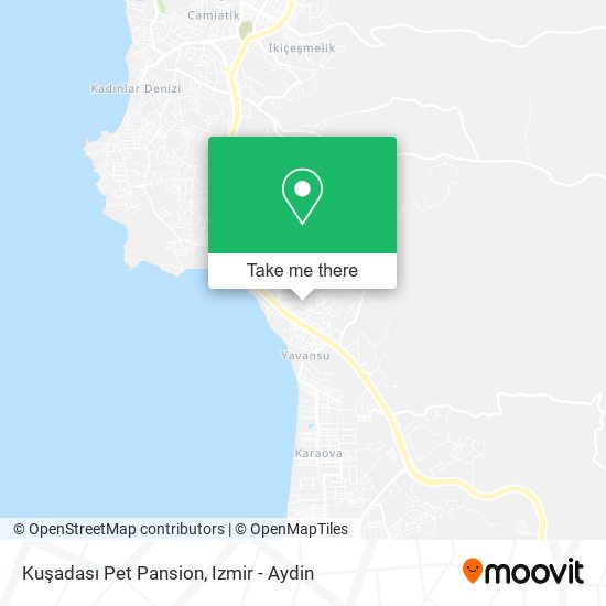 Kuşadası Pet Pansion map