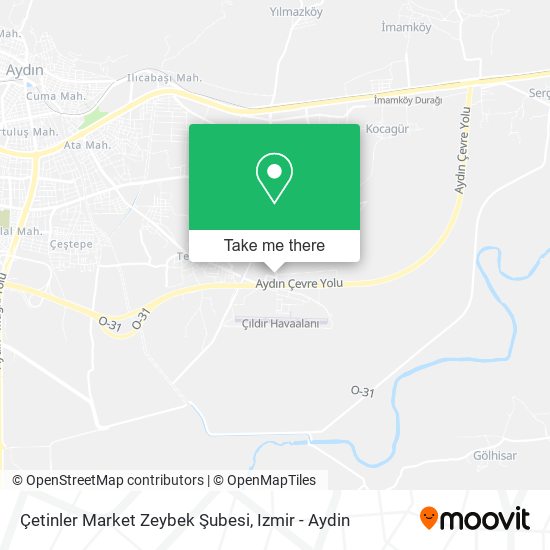 Çetinler Market Zeybek Şubesi map