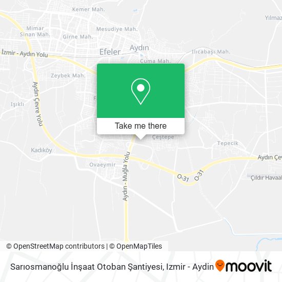 Sarıosmanoğlu İnşaat Otoban Şantiyesi map