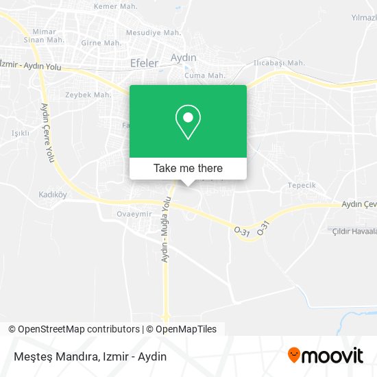 Meşteş Mandıra map