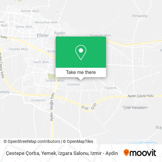 Çestepe Çorba, Yemek, Izgara Salonu map