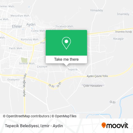 Tepecik Belediyesi map