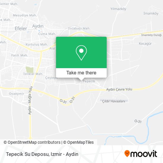 Tepecik Su Deposu map