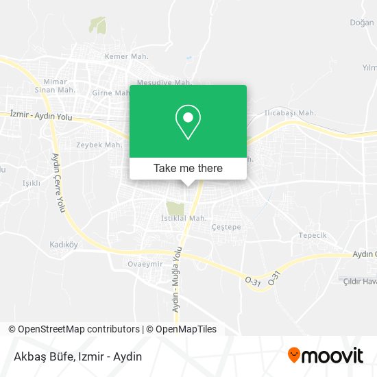 Akbaş Büfe map