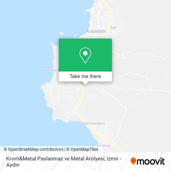 Krom&Metal Paslanmaz ve Metal Atölyesi map