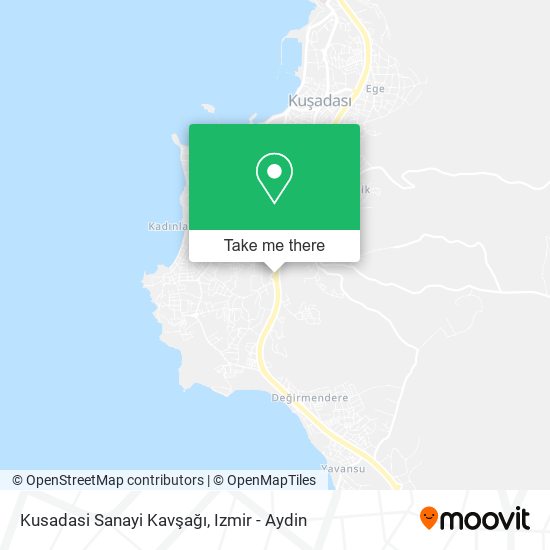 Kusadasi Sanayi Kavşağı map
