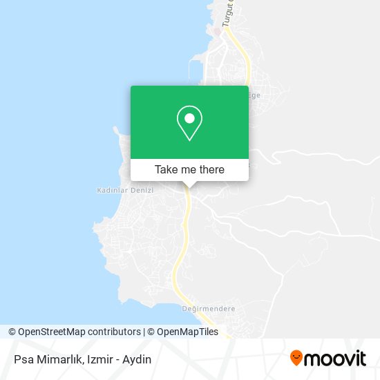 Psa Mimarlık map