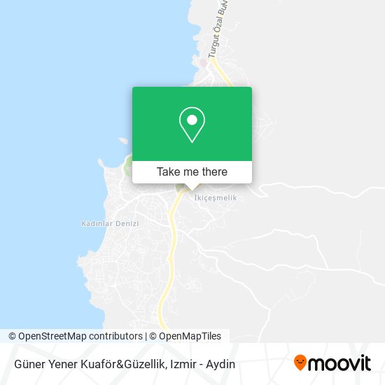 Güner Yener Kuaför&Güzellik map