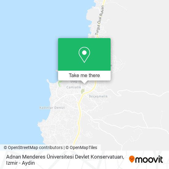 Adnan Menderes Üniversitesi Devlet Konservatuarı map