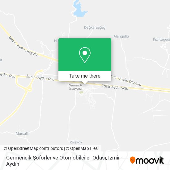 Germencik Şoförler ve Otomobilciler Odası map