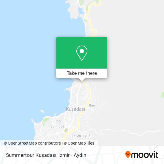 Summertour Kuşadası map