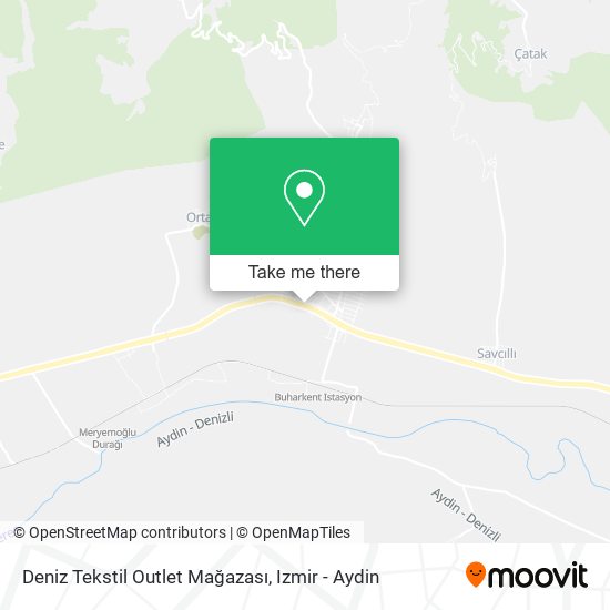 Deniz Tekstil Outlet Mağazası map