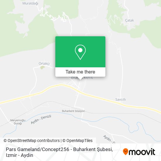 Pars Gameland / Concept256 - Buharkent Şubesi map