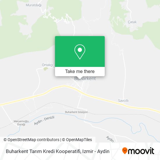 Buharkent Tarım Kredi Kooperatifi map
