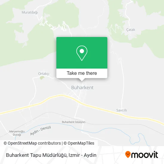 Buharkent Tapu Müdürlüğü map