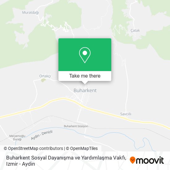 Buharkent Sosyal Dayanışma ve Yardımlaşma Vakfı map