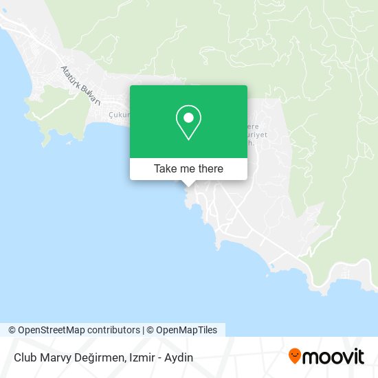 Club Marvy Değirmen map