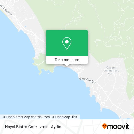 Hayal Bistro Cafe map