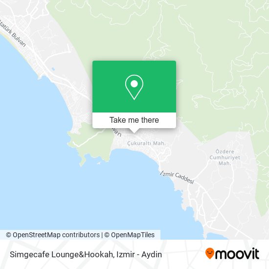 Simgecafe Lounge&Hookah map