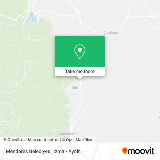 Menderes Beledıyesı map