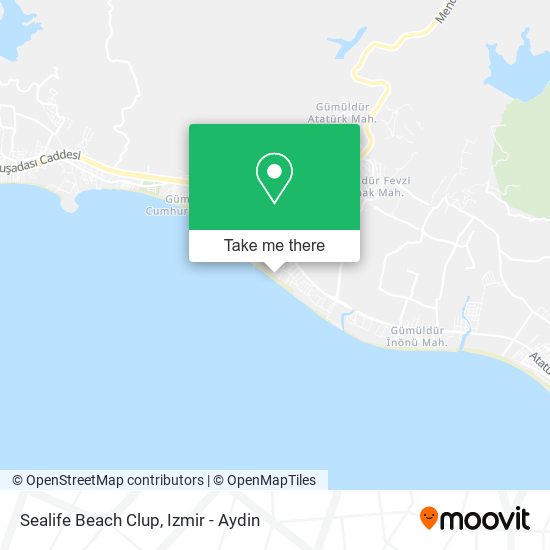 Sealife Beach Clup map