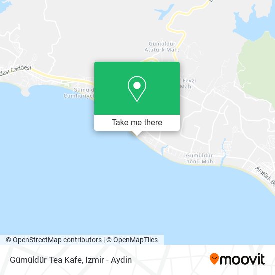 Gümüldür Tea Kafe map