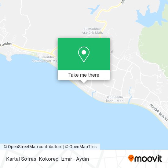 Kartal Sofrası Kokoreç map