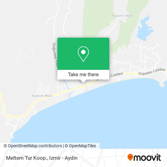 Meltem Tur Koop. map