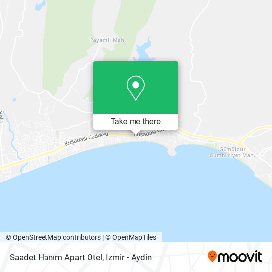 Saadet Hanım Apart Otel map