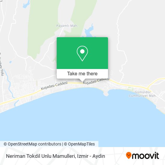 Neriman Tokdil Unlu Mamulleri map