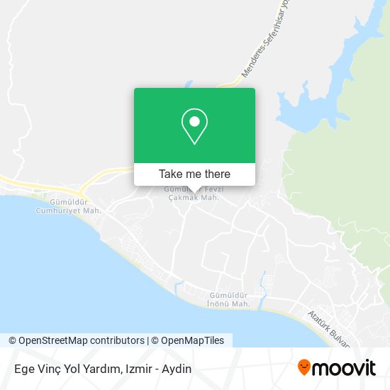 Ege Vinç Yol Yardım map