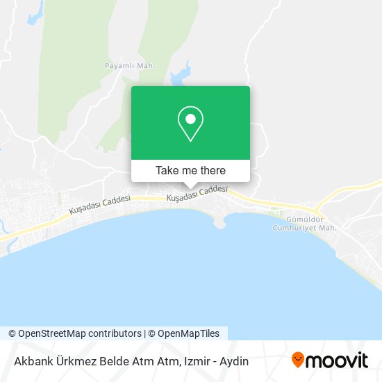 Akbank Ürkmez Belde Atm Atm map