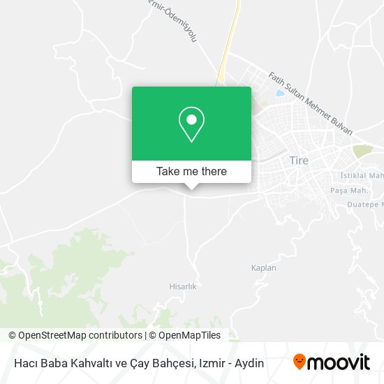Hacı Baba Kahvaltı ve Çay Bahçesi map