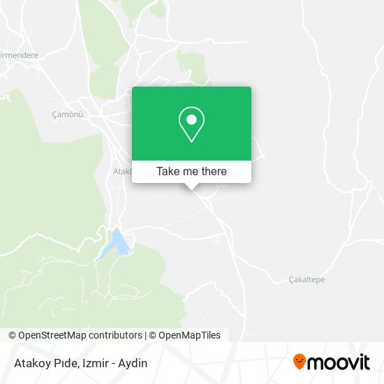 Atakoy Pıde map