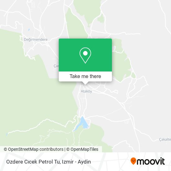 Ozdere Cıcek Petrol Tu map