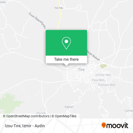 Izsu-Tıre map