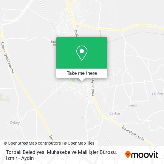 Torbalı Belediyesi Muhasebe ve Mali İşler Bürosu map