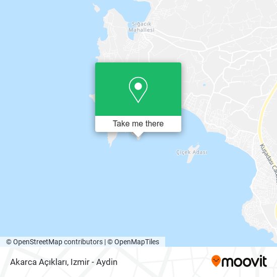 Akarca Açıkları map