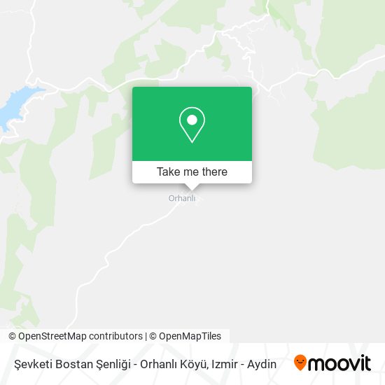 Şevketi Bostan Şenliği - Orhanlı Köyü map