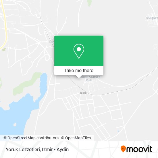 Yörük Lezzetleri map